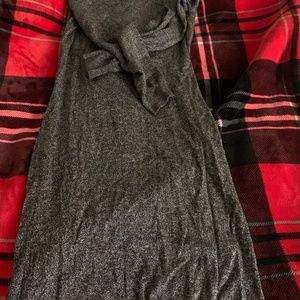 Long sleeve sweater dress